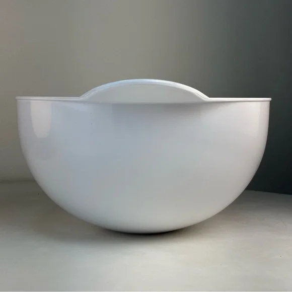 Rosti Mepal 4L White Melamine Tip’n Mix Bowl 2408 Designer Koen DeWinter Denmark